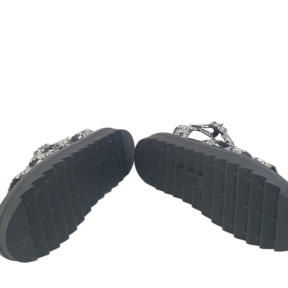 Portland Boot Company Women's Casual Dolly Chunky Sandals Black 7.5 - Picture 8 of 11